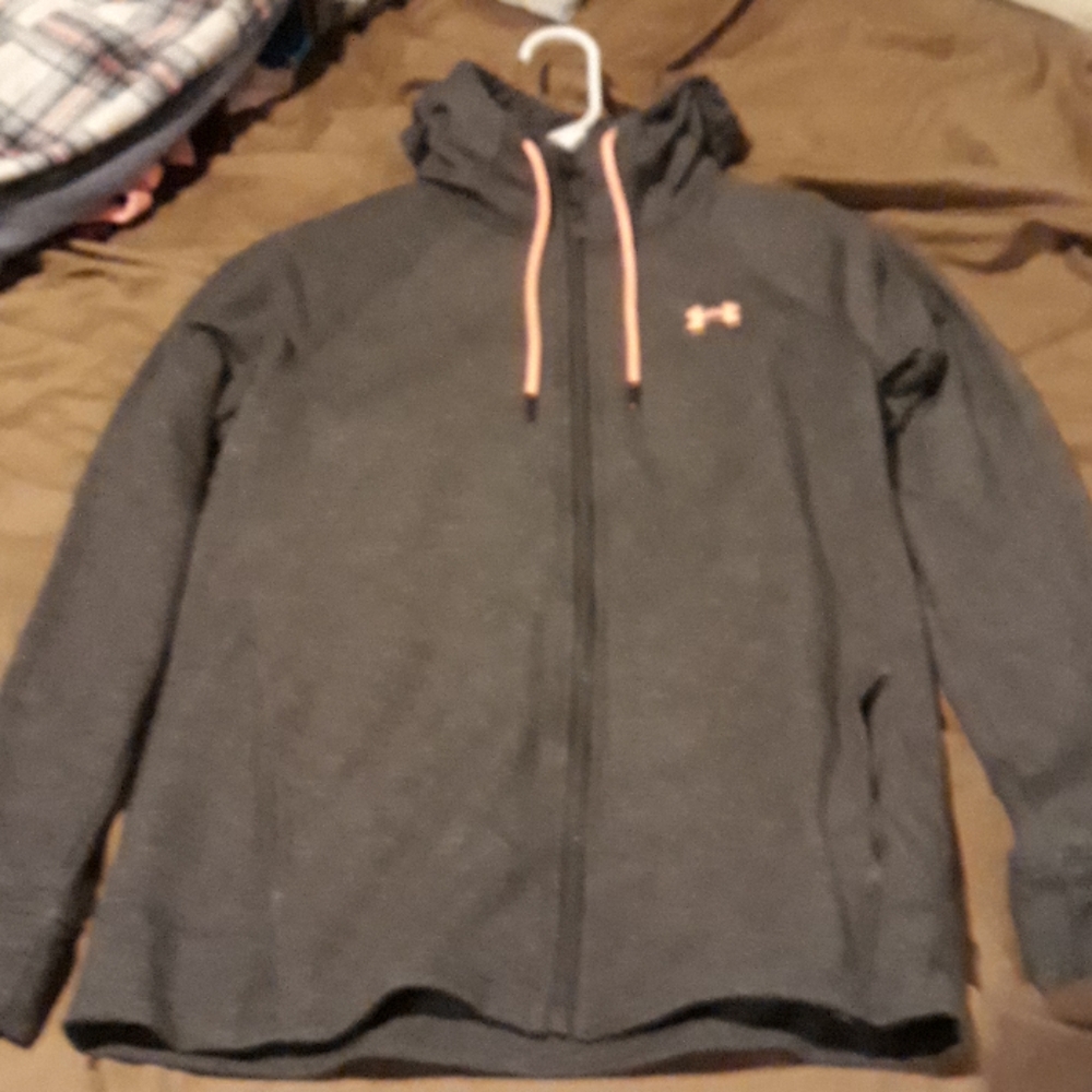 Under armor zip up hoodie
